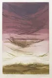 Shirley Markham, Ruapehu, etching, 6/50