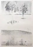 Arthur Lloyd, Sheoah Reflected, lithograph, 82/90