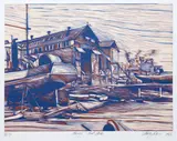 Stanley Palmer, Morning - Boat Sheds