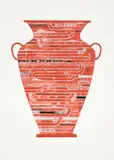 Shane Cotton, Pikopiko I Whiti, screenprint on Lanaquarelle 640gsm paper, 2/40