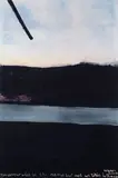 Colin McCahon, Tomorrow will be the same but not as this is, screenprint with archival ink on BFK Reives Italian 300gsm art paper, McCahon House Centenary Edition 93/100