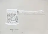 Derek Cowie, Pool, graphite and crayon on paper