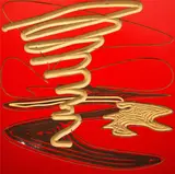 D. J. Simpson, Mr Bezier, laminate on birch plywood (red), 10/25
