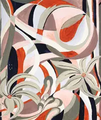 Eana B. Jeans, Bush Rhythm and Sing, oil on board
