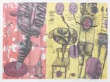 Jennifer Dolezel, Someone Else, With My Fingerprints, colour lithograph, 1/30