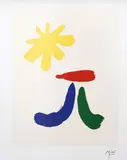Illustrated Poems-"Parler Seul" XIV, 2004 by Joan Miró, 2004, offset lithograph, sold Dec 2024
