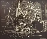 Pablo Picasso, Luncheon on the Grass, lithograph