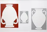 Jo Baer, Amphora Frieze No. 2, colour screenprint, 21/30, 2004
