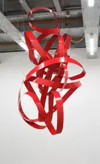 Ray Haydon, Air, powder-coated stainless steel, 2013