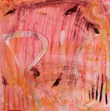 White Saucer, Rio, original album cover painted by Stella Corkery