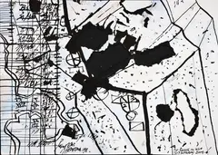 Robert Ellis, Untitled, mixed media and collage on paper