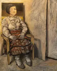 Ross Ritchie, See Mother, oil on canvas