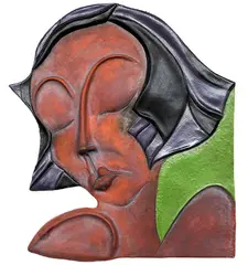 Vanessa McKlay, Untitled, ceramic wall hanging