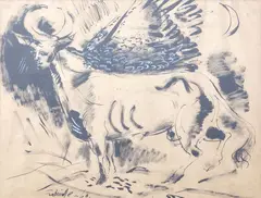 Gabrielle Hope, Untitled, mixed media on paper