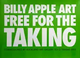 Billy Apple, Art Free for the Taking, poster