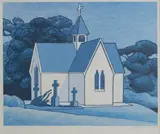 Don Binney, St Stephens Church, Parnell