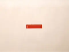 Fred Sandback, Exhibition Poster, 1977, 1977, colour offset lithograph