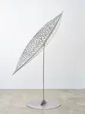 Virginia King, Houhere Leaf, 2200 x 700 x 380mm: excluding stand