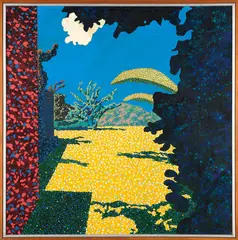 Pat Hanly, Summer Energy, oil and enamel on board