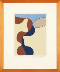 Gordon Walters, Untitled, gouache on paper