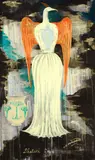 Bill Hammond, Dhatura Gown, acrylic on canvas
