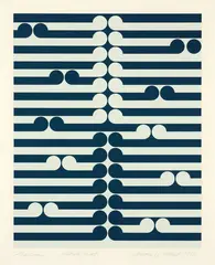 Arahura by Gordon Walters, silkscreen print, artist’s proof, sold Nov 2024
