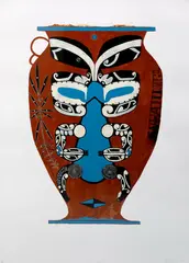 Shane Cotton, Whātonga, screenprint on 640gsm paper, 5/40