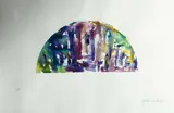 Gretchen Albrecht, Untitled (Study), watercolour on paper
