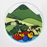 Robin White, Buzzy Bee, screenprint, 10/50