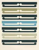 Gordon Walters, Kura, screenprint, 8/150