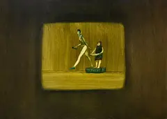 John Walsh, Koha, oil on board