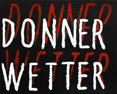 Peter Robinson, Donnerwetter, oil on canvas