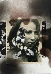 Peter Madden, Crystal Face, photography and collage