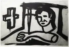 Jeffrey Harris, Beyond Recognition, aquatint, 6/18