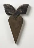 Julia Morison, Codex 38, organic detritus and iridescent acrylic paint on wood