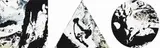 Max Gimblett, Sengai, acrylic polymer paint on canvas, triptych