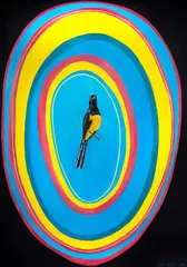 Sam Leitch, Ubud Tui, oil on canvas