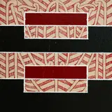 Darryn George, Tukutuku #4, oil on canvas