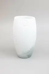 Layla Walter, Circle Series Vase, cast glass