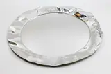 Alessi Foix Round Tray, designed by Lluis Clotet,1994, 1994, 18/10 stainless steel