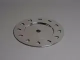 'Girotondo' Round Tray by Stefano Giovannoni & Guido Venturini for Alessi, stainless steel, made in Italy, sold Sep 2024