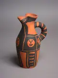 Yan Soleil by Pablo Picasso, earthenware and paint, 73/300 (1963); ceramic, Madoura edition, sold Aug 2024