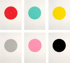 Julian Dashper, Untitled (2007), set of six digital prints on cotton rag paper, from an edition of 10 (2007)