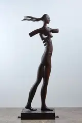 Paul Dibble, Female Figure, cast bronze, 3/3 (originally intended as an edition of 5 but only three realised)