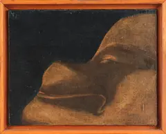 Gurner by Tony Fomison, oil on canvas laid onto board, sold Aug 2024