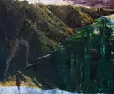 Euan MacLeod, Sea Saw, oil on canvas