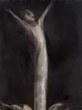 Tony Fomison, Untitled, oil on canvasboard