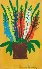 Teuane Ann Tibbo, Still Life, oil on canvasboard