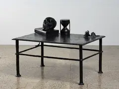 Dibble Studios, Vanitas Table, cast bronze (2013)
