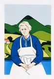 Robin White, Florence and Harbour Cone, silkscreen print, 8/40